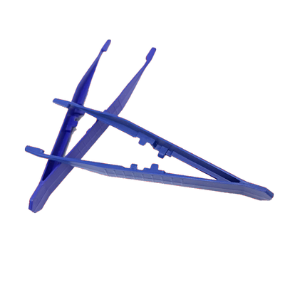 10个ABS塑料镊子敷料镊夹子防静电环保夹球球夹鱼食夹昆虫宠物蚕