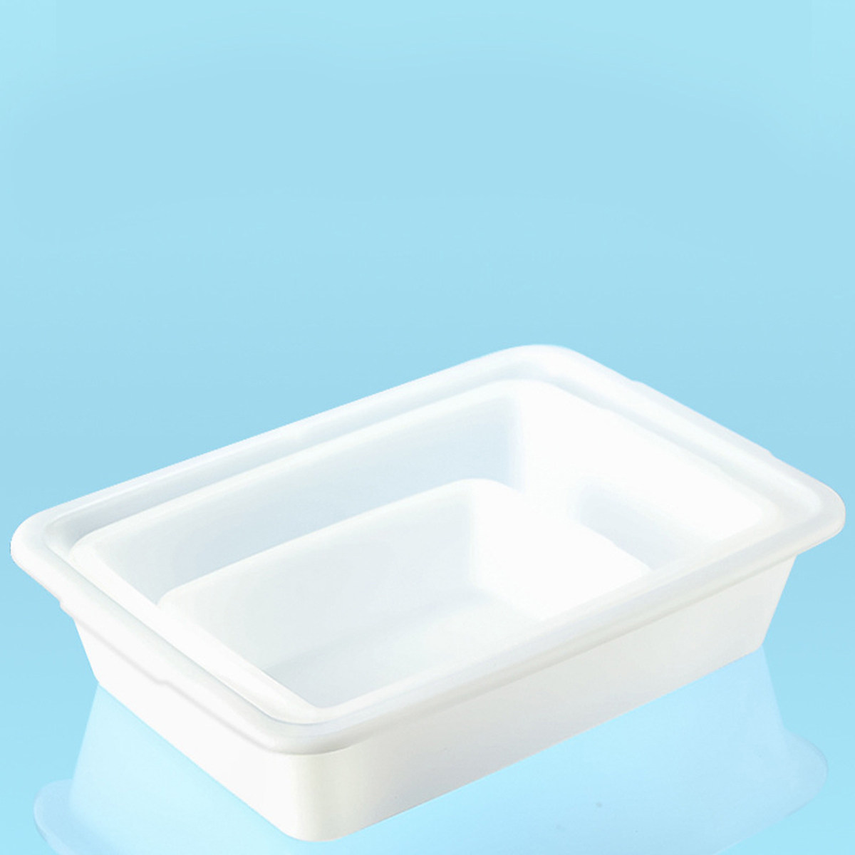 工业实验室塑料托盘PP聚丙烯长方形深浅口耐酸碱防腐蚀防渗漏