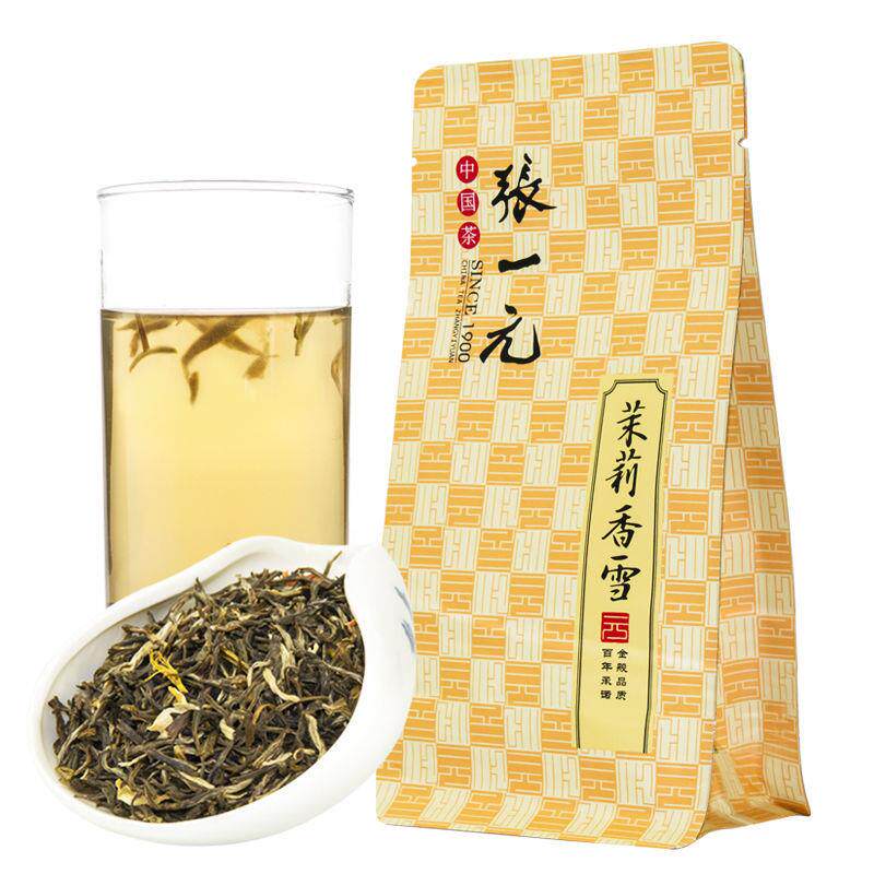 张一元官方旗舰店张一元 茶叶茉莉花茶香雪50g 2022茉莉花茶浓香怎么样,好用不?