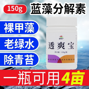 透爽宝水产养殖专用除藻除青苔改水稳水剂去藻除青苔绿藻丝藻