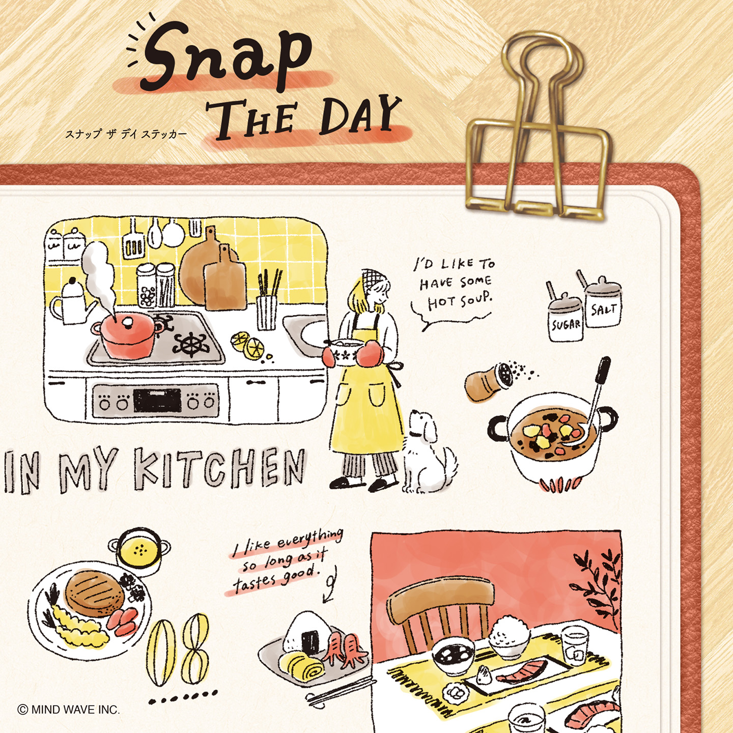 mindwave贴纸抓拍每日系列