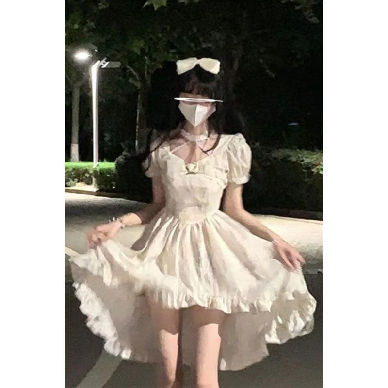 森系初恋裙不规则气质公