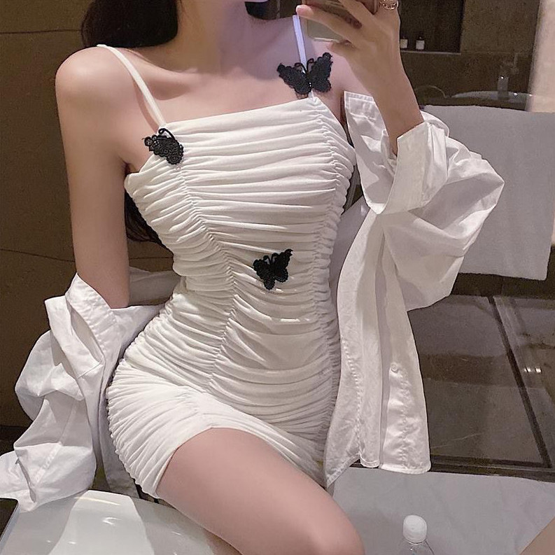 吊带短裙性感外穿夏季新