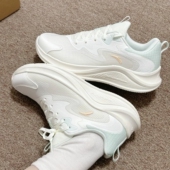 女跳绳鞋 安踏漫步跑鞋 跑鞋 轻便减震透气软底运动鞋 女2025冬季 新款