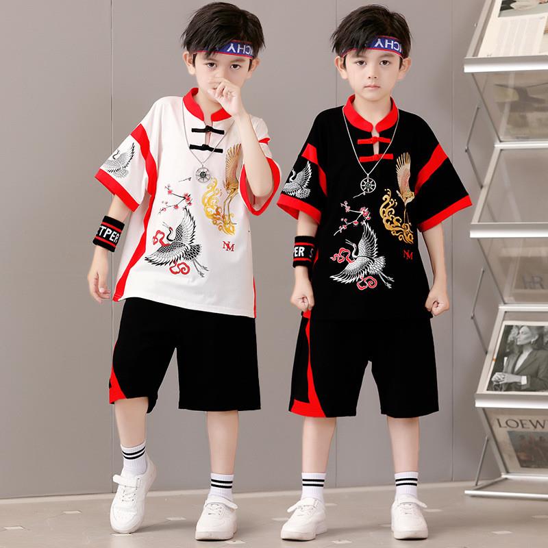 国潮风天地龙鳞雪龙吟碧苍战歌幼儿童表演出服装舞蹈衣服壮志少