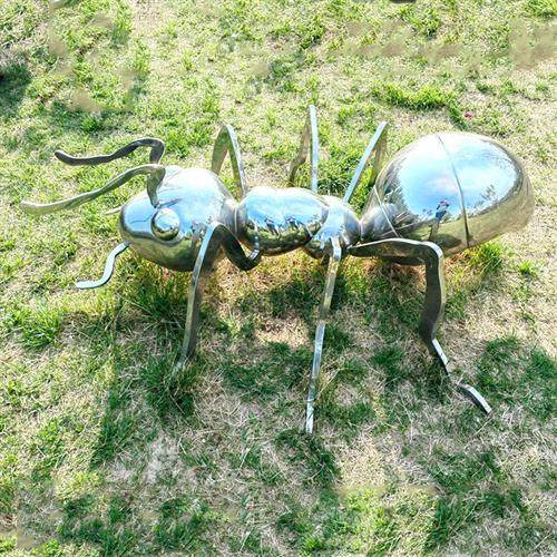 户外不锈钢镜面蚂蚁雕塑园林景观小区草坪仿真昆虫铁艺装饰品摆件,家居饰品,户外/庭院摆件,淘宝优惠券,粉丝福利购,淘宝优惠卷