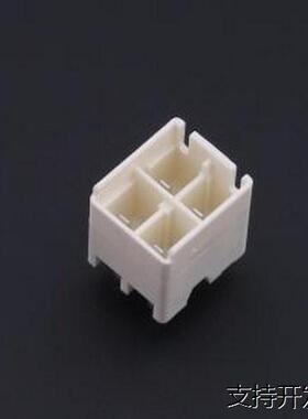 1376386-1 线对板/线对线连接器 2x2P 间距:5mm 直插 插件,P=5mm