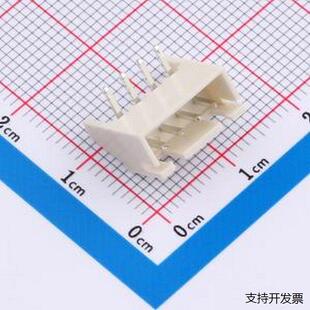 CS-1001R-04ALOCKPA66+30% 线对板针座 XH2.5 wafer 4P 90度 不打