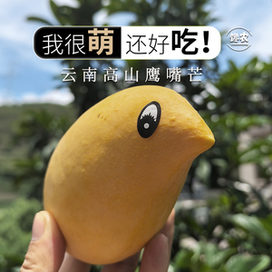 6月当季现摘云南芒果苹果芒精品大果澳芒鹰嘴芒新鲜水果礼盒装