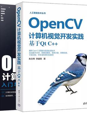 【全2册】OpenCV计算机视觉开发实践 基于Qt C++ 朱文伟 李建英+OpenCV计算机视觉入门与案例解析