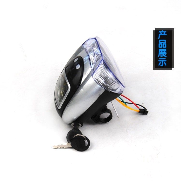 电动车配件电总车仪表动喇大w灯成叭电门锁电显四合一仪表总成i.