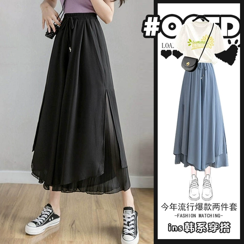 Комплект, дизайнерская футболка, по фигуре, коллекция 2023, тренд сезона