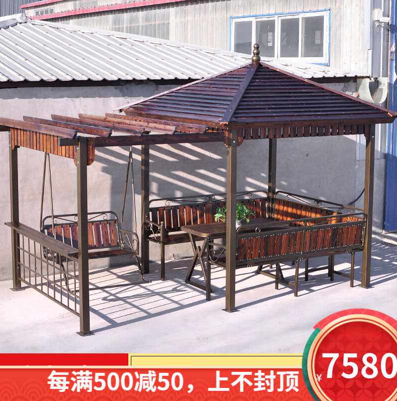 莫家户外庭院凉亭葡萄架秋千花架楼顶天露台室外花园耐腐木遮阳棚怎么样,好用不?