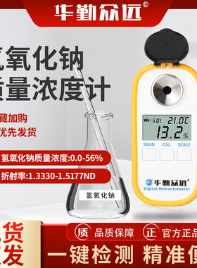 906数显氢氧化钠浓度计测量火碱烧碱工业液碱含量检测NAOH溶液55%