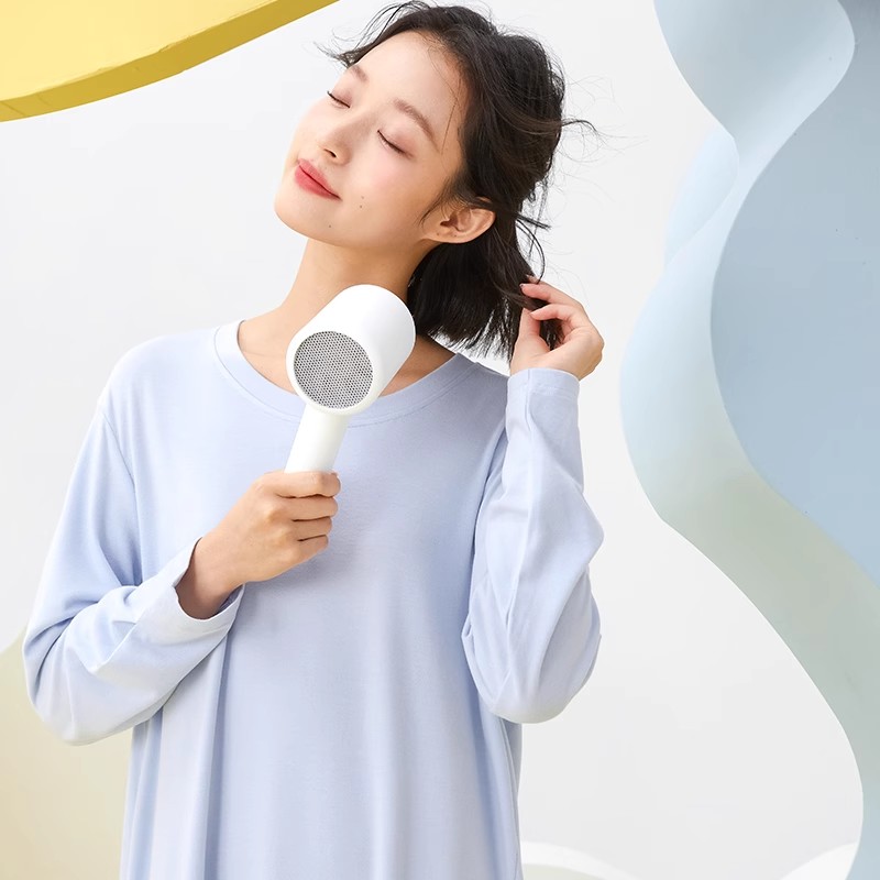 内茵睡衣女春秋款2023新款带胸垫睡衣可外穿秋冬居家服