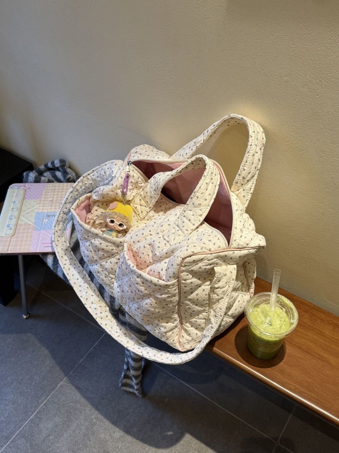 高颜值网红碎花纯棉布包大容量多功能包包斜挎包宠物妈咪通勤包女,箱包皮具/热销女包/男包,托特包,淘宝优惠券,粉丝福利购,淘宝优惠卷