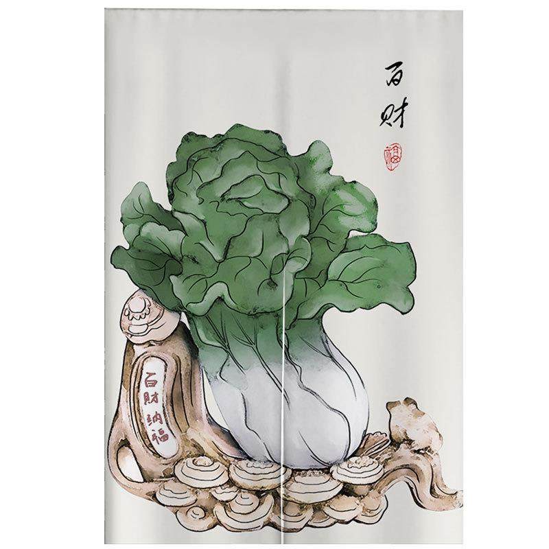 厨房帘玄关卧室家用卫生间化遮挡中式门帘隔断帘布帘子免打孔,居家布艺,门帘,淘宝优惠券,粉丝福利购,淘宝优惠卷