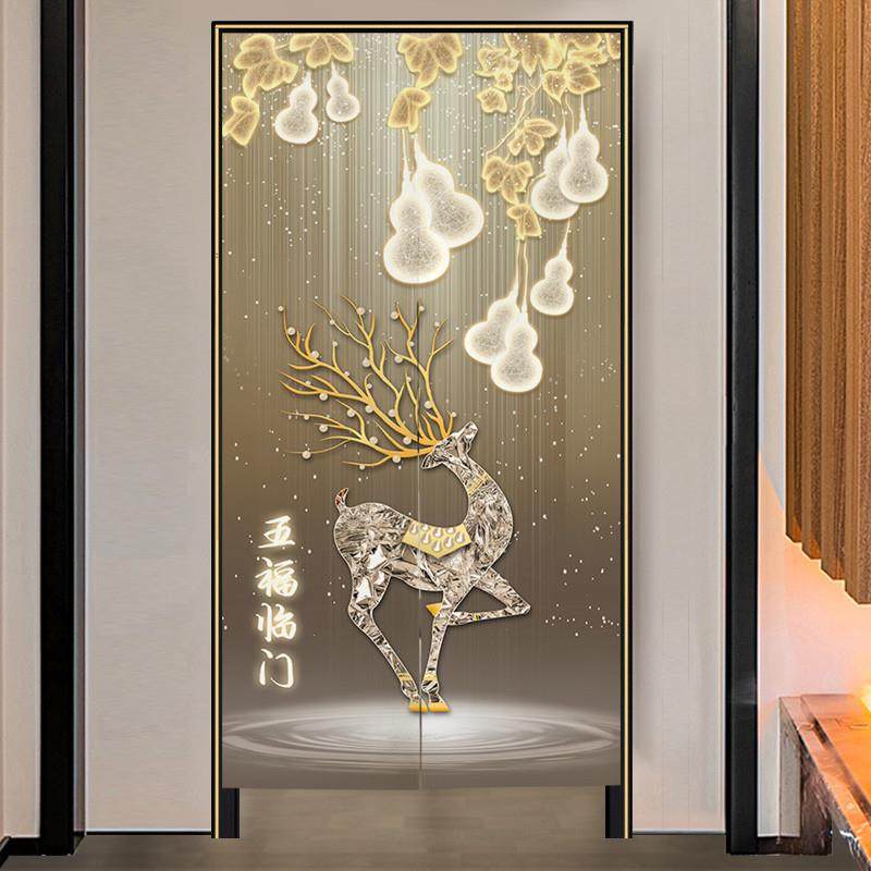 中式葫芦门帘隔断帘卫生间厕所门对门化解帘子玄关卧室厨房遮挡帘,居家布艺,门帘,淘宝优惠券,粉丝福利购,淘宝优惠卷