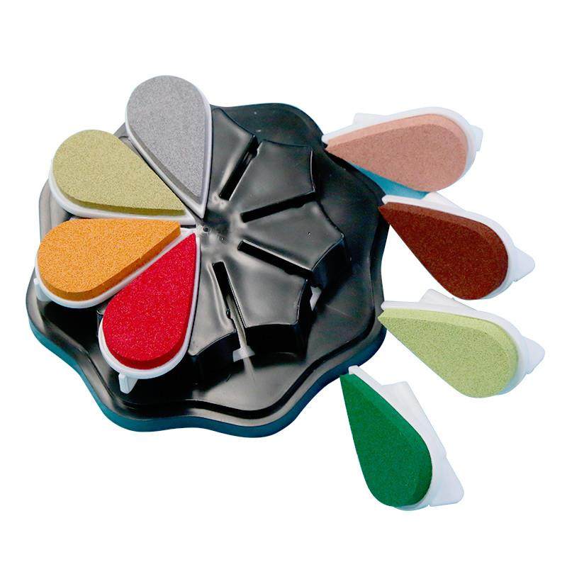 花瓣印台8色水滴可抽拉单色使用多色印台手帐橡皮章手指画印泥,文具电教/文化用品/商务用品,可爱印泥,淘宝优惠券,粉丝福利购,淘宝优惠卷