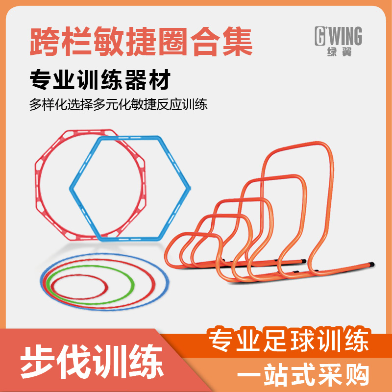 绿翼障碍物脚步训练敏捷