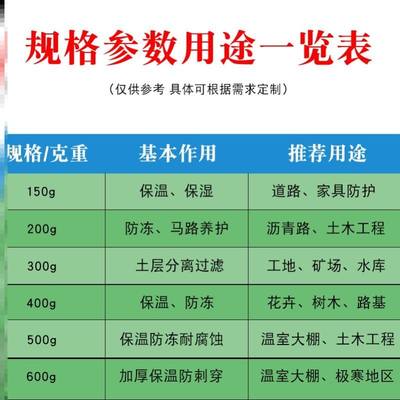 工业花包养大温毡寒温防包工毡保布子毛装程树垫殖用棚k布草保毯