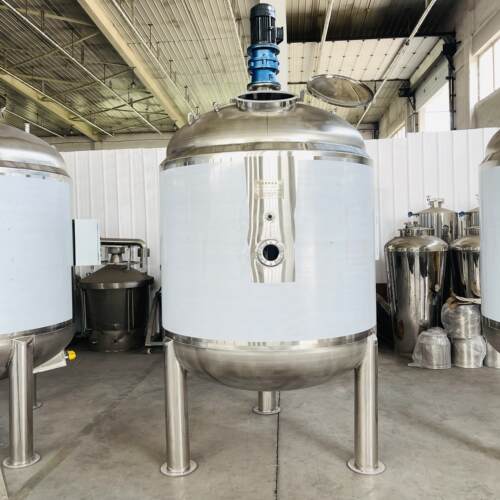 定制不锈钢搅拌桶洗涤剂反应釜高剪切均质乳化罐双层电加热发酵罐
