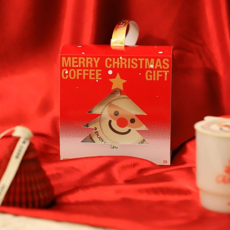 圣诞节万圣节咖啡礼盒包装黑咖啡手冲伴手礼年会活动礼物个性创意