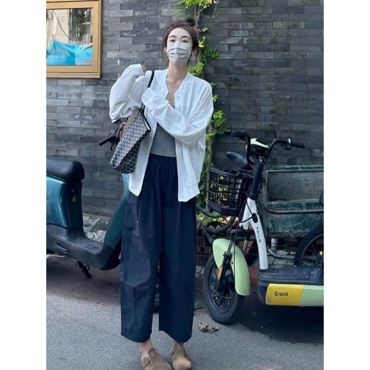 BLLOUKE秋装搭配一整套微胖梨型身材穿搭今年流行的漂亮时尚套装2