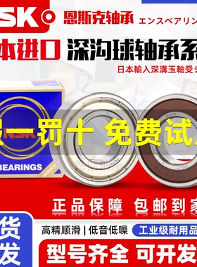 日本进口NSK高速6403轴承6404 6405 6406 6407 6408 6409 ZZ DDU