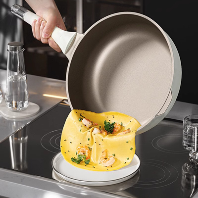 德国有钛不粘锅家用无涂层平底锅