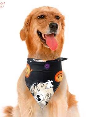 Bibs Handkerchiefs Pet-Scarf Dog-Accessories Dog-Bandana C