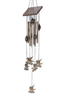 极速Amazing Antique Copper Wind Chimes HomMe Decoration Gard
