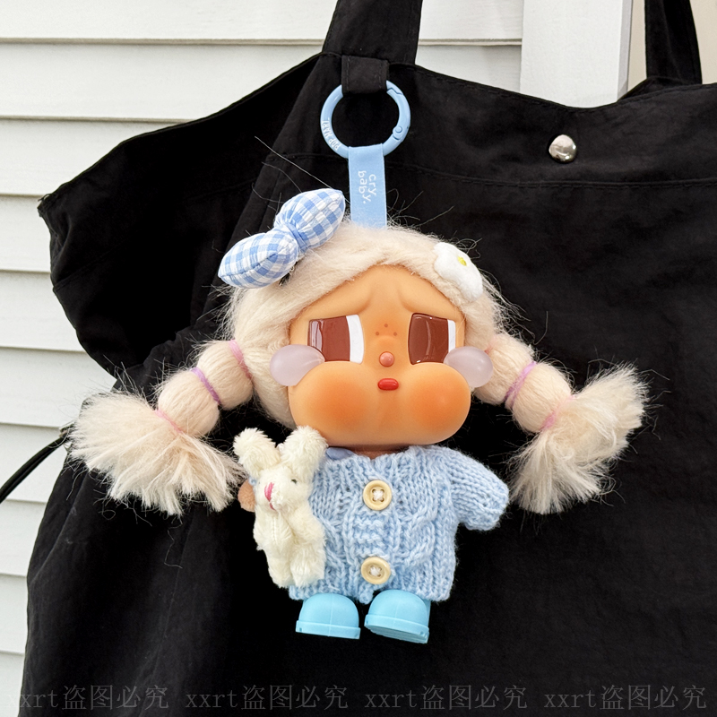 可爱哭娃衣服套装毛衣套装