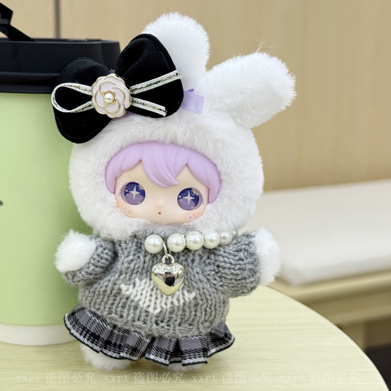 AYORTOYS兔闪闪ShyShy娃衣代开闪亮世界搪胶毛绒公仔毛衣裙子穿着