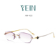 魅影YEIN官方旗舰店魅影6222钻石切边近视镜超轻钛架女款