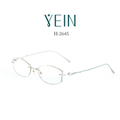 魅影YEIN官方旗舰店幻影2645钻石切边近视镜超轻钛架专柜正品 女