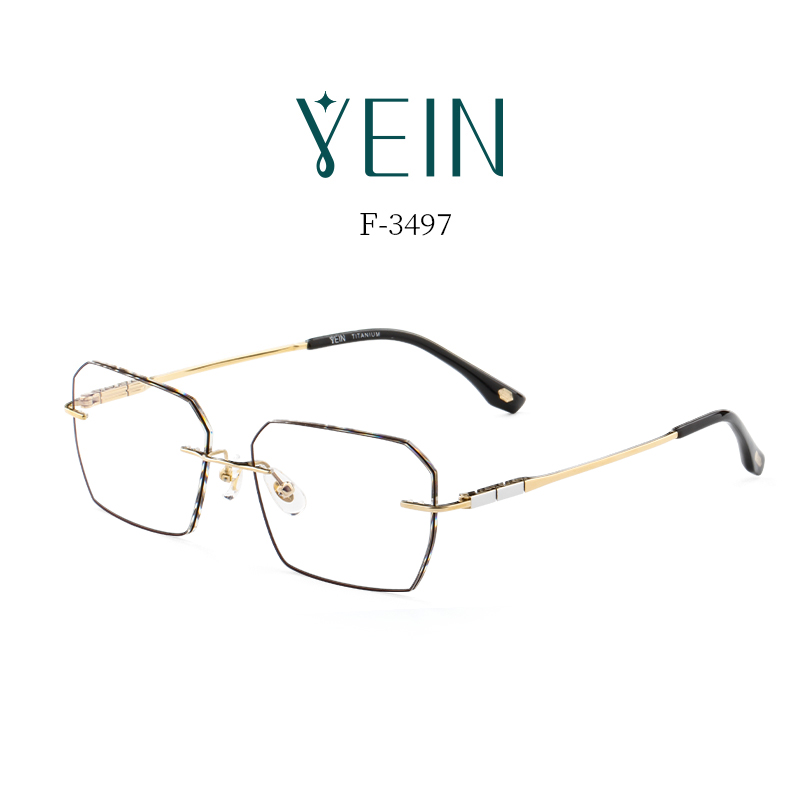 无框眼镜魅影商务纯钛男女通用