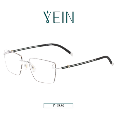 魅影男士时尚商务纯钛眼镜