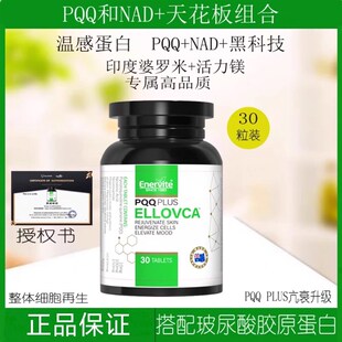 正品EnerVite澳乐维他艾乐维卡PQQPluKsNad营养补充剂30粒/瓶