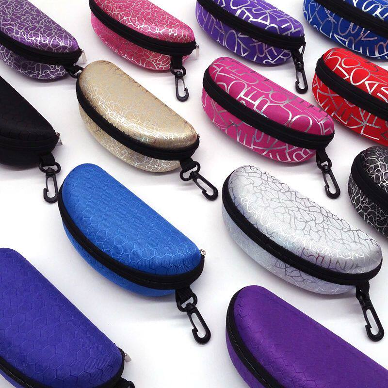 大号拉链便携太阳镜盒男女防摔眼镜盒耐压抗压收纳盒运动墨镜盒