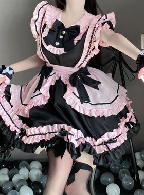 女仆COS猫咪日系Loita可爱连衣裙洛丽塔cosplay女补装情人节礼物