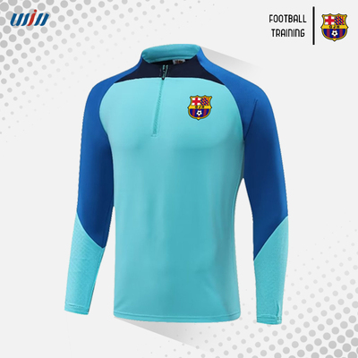 巴萨球衣足球训练服秋冬