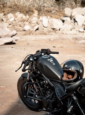 CM300 CM500 改装分离把 Cafe racer车把 YP300 YP500 分离手把