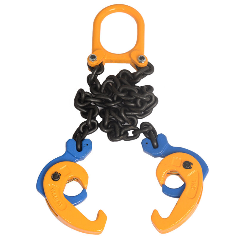油桶吊钳双链条1吨油桶吊钩吊具多功能起重吊钳叉车专用油桶夹具