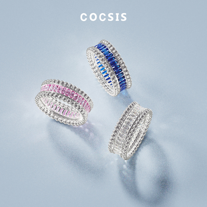 COCSIS浮光流转戒指时尚明星款