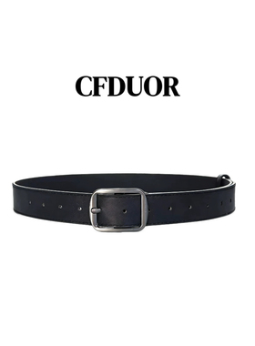 CFDUOR原创复古腰带男女简约百搭韩版学生休闲针扣皮带装饰牛仔裤