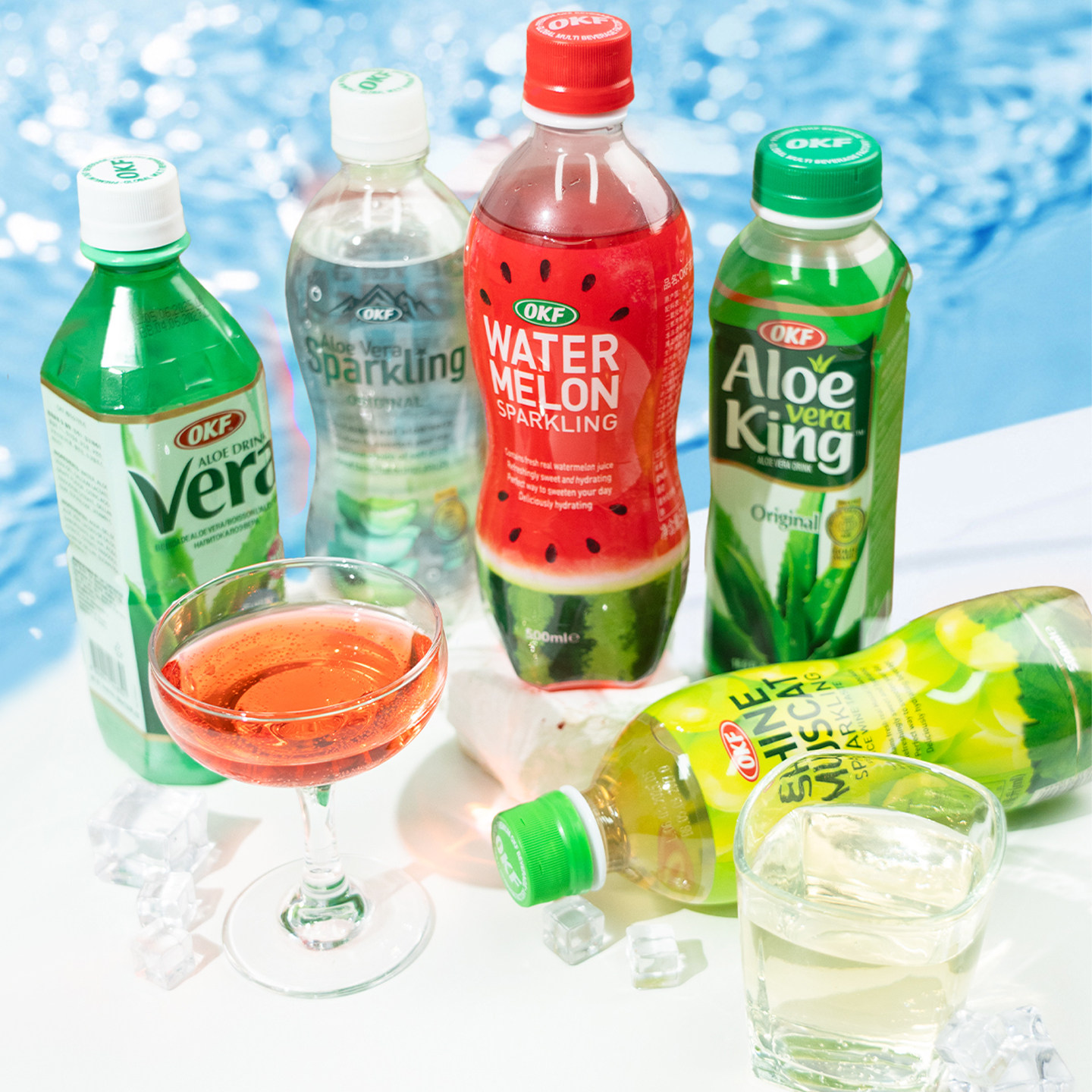 【店长推荐】OKF韩国进口饮料无糖芦荟饮西瓜气泡水果味含气饮料,咖啡/麦片/冲饮,气泡水,淘宝优惠券,粉丝福利购,淘宝优惠卷