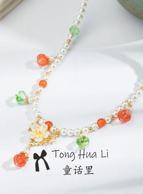 古风汉服璎珞项链新中式国风