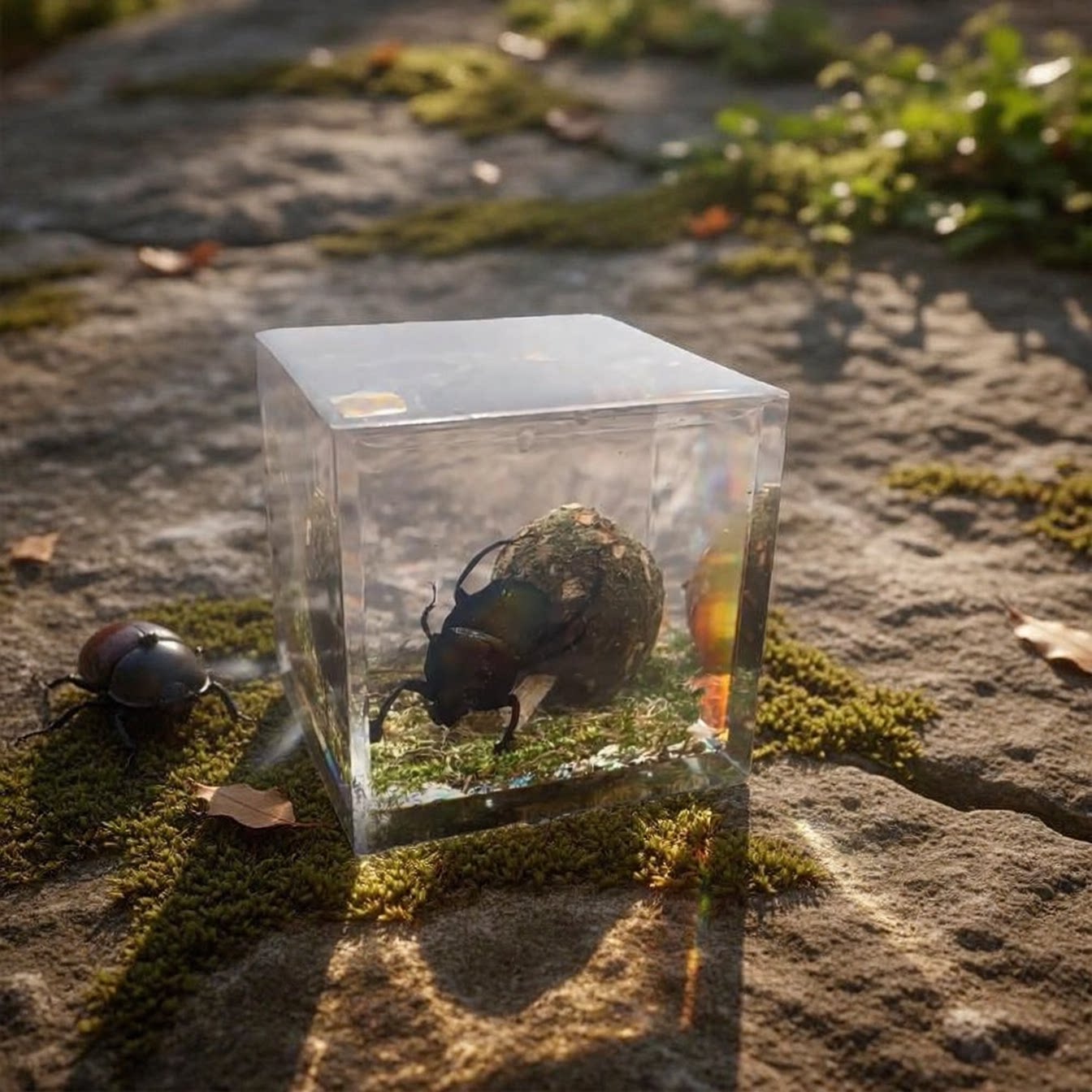 礼品滴胶同款特别小动物真实标本