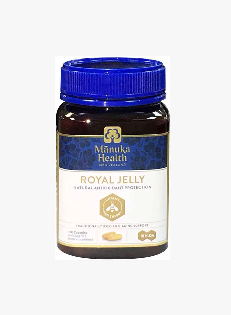 Manuka Health 10HDA Royal Jelly 1000mg 180 Capsules